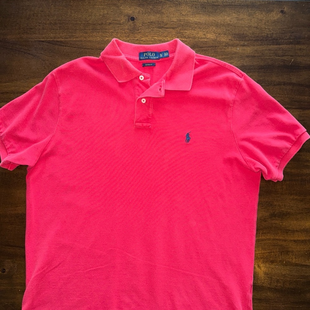 Polo Ralph Lauren S/S Polo Shirts Mens XL Lot of 3 Red Blue Striped Golf Cotton - Picture 6 of 15